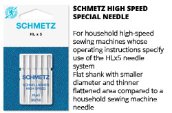 Schmetz High Speed (Special) Needle