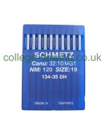 134-35 DH SIZE 120 PACK OF 10 NEEDLES SCHMETZ