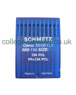 134 PCL SIZE 150 PACK OF 10 NEEDLES SCHMETZ