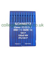 134P SIZE 110 PACK OF 10 NEEDLES SCHMETZ DISCONTINUED
