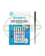 SCHMETZ SUPER UNIVERSAL NON STICK COATING SIZE 80 PACK OF 5 CARDED