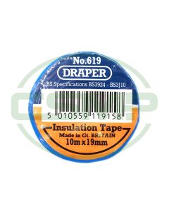 11915 INSULATION TAPE BLUE 19MMX10M CLEARANCE