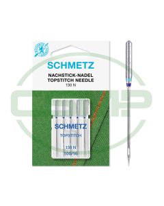 SCHMETZ TOPSTITCH SIZE 100 PACK OF 5 CARDED