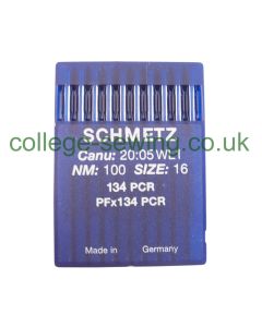 134 PCR SIZE 100 PACK OF 10 NEEDLES SCHMETZ DISCONTINUED
