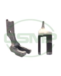 240548X3/16 OUTSIDE PIPING FOOT 111W WITH CUT OUT
