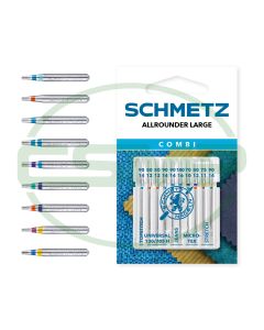 SCHMETZ COMBI ALLROUNDER LARGE PACK OF 10 CARDED