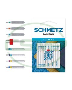 SCHMETZ COMBI BASIC TWIN PACK OF 9 CARDED