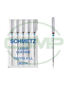 SCHMETZ LEATHER SIZE 90 PACK OF 5 NEEDLES
