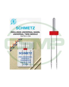 SCHMETZ TWIN 4MM SIZE 80 PACK OF 1 CARDED