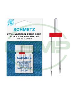 SCHMETZ TWIN 6.0MM SIZE 100 PACK OF 1 CARDED