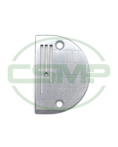 B26LGMM LARGE HOLE N/PLATE WITH METRIC LINE GAUGE