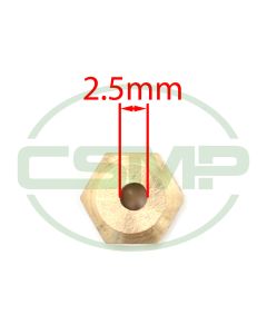 CFI2-37 2.5mm LOWER NEEDLE BUSHING DAYANG CFI-2 CLOTH DRILL