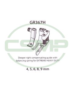 GR367HX8MM RIGHT HAND HEAVY DUTY COMPENSATING GUIDE FOOT