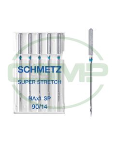 HAX1 SP SUPER STRETCH SIZE 90 PACK OF 5 NEEDLES