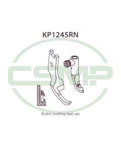 KP1245RN RIGHT CORDING FOOT SET PFAFF 1245 INCLUDES INNER AND OUTER FOOT