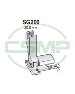 SG200 SPRING GUIDE HINGED FOOT 20MM SUISEI