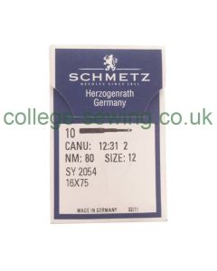 SY2054 SIZE 80 PACK OF 10 NEEDLES SCHMETZ
